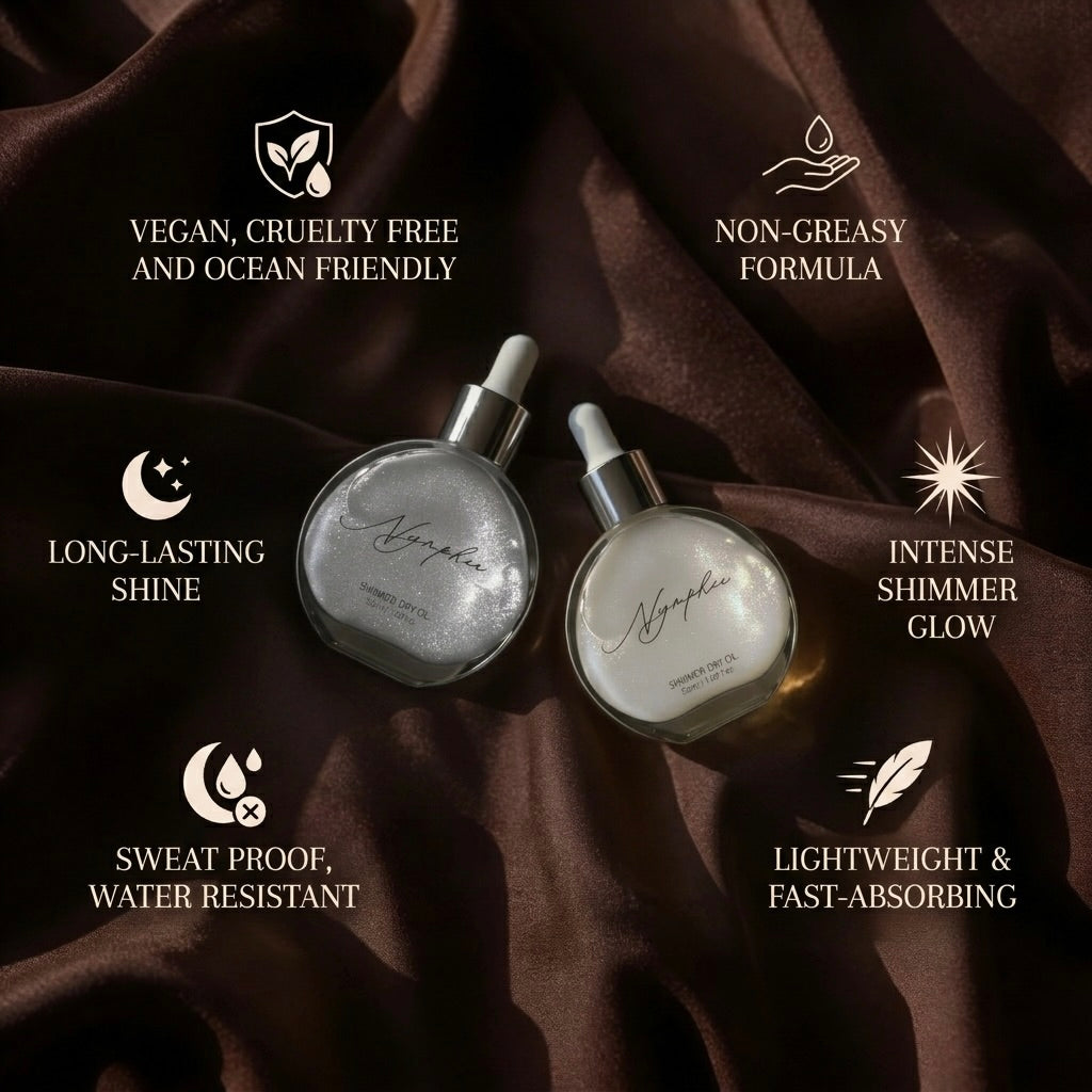 Shimmer dry oil